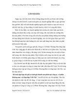 Kế toán tập hợp chi phí và tính giá thành sản phẩm tại công ty  cổ phần thương mại  và tổng hợp I Hà Tây