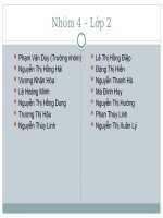 Chương 1 hóa học protein