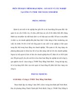 Phân tích quy trình hoạt động – sản suất và tác nghiệp tại công ty TNHH  thuý đằng ninh bình 