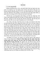 Quản lý hoạt động dạy học môn toán theo hướng phát triển năng lực của học sinh ở trường trung học cơ sở hà huy tập, hà nội  (tt) 