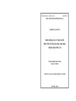 Thể chế quản lý nhà nước đối với cơ sở giáo dục đại học thuộc Bộ Công an (tt)