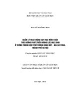 Quản lý hoạt động dạy học môn toán theo hướng phát triển năng lực học sinh  ở trường trung học phổ thông đoàn kết   hai bà trưng thành phố hà nội 