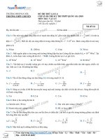 Hướng dẫn giải chi tiết đề vật lý 2018 (19) 