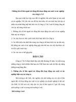 Những yếu tố bên ngoài tác động đến hoạt động sản xuất và tác nghiệp của công ty t z 