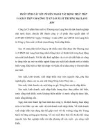 Phân tích các yếu tố bên ngoài tác động trực tiếp và gián tiếp vào công ty CP sản xuất thương mại lạng sơn 