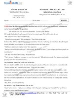 Tổng hợp đề tiếng anh giải chi tiết năm 2018  HD (58) 