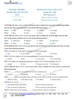 Tổng hợp đề tiếng anh giải chi tiết năm 2018  HD (53) 