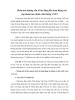 Phân tích những yếu tố tác động đến hoạt động của tập đoàn bưu chính viễn thông VNPT