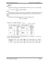 Bài thi môn Năng lượng Mặt trời