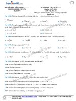 Hướng dẫn giải chi tiết đề toán 2018 HD (9) 