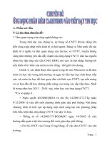 Ứng dụng phần mềm camstudio trong bài giảng thực hành tin học