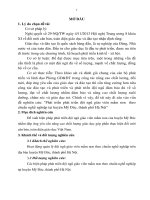 Phát triển đội ngũ giáo viên mầm non theo chuẩn nghề nghiệp trên địa bàn huyện mỹ đức , thành phố hà nội (tt) 