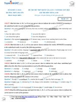 Tổng hợp đề tiếng anh giải chi tiết năm 2018  HD (40) 