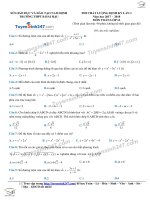 Hướng dẫn giải chi tiết đề toán 2018 HD (44) 