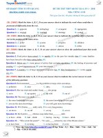 Tổng hợp đề tiếng anh giải chi tiết năm 2018  HD (57) 