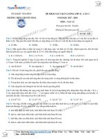 Hướng dẫn giải chi tiết đề vật lý 2018 (6) 