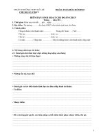 BIEN BAN SINH HOAT CHI DOAN