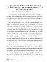 PHân tích các yếu tố tác động trực tiếp và gián tiếp tới hoạt động sản xuất kinh doanh của  CÔNG TY cổ PHẦN VINACONEX – ALPHANAM 