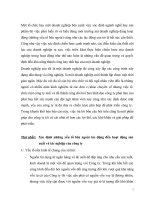 Xác định những yếu tố bên ngoài tác động đến hoạt động sản xuất và tác nghiệp của công ty 