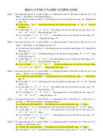 CHUYÊN ĐỀ 333 CÂU TRẮC NGHIỆM LƯỢNG GIÁC MÔN TOÁN LỚP 10 CÓ ĐÁP ÁN CHI TIẾT