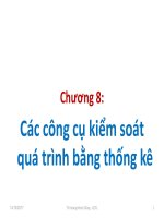 Các công cụ kiểm soát quá trình bằng thống kê 