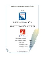 bài tập nguyên lý kế toán toàn tập