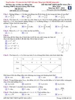De thi thu luong the vinh dong nai lan 1 nam 2018 mon toan 