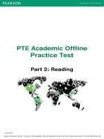 Part2 reading PTEA practice test