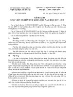 1619 kế hoạch NCKH SV 2017 2018