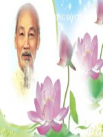 TƯ TƯỞNG HCM VỀ CON ĐƯỜNG, BIỆN PHÁP QUÁ ĐỘ LÊN CNXH Ở VIỆT NAM