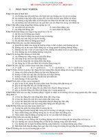 Đề Cương Ôn Tập Vật Lý 11 Học Kỳ 2