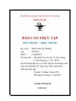 BÁO CÁO THỰC TẬP TỐT NGHIỆP trường ĐH nguyễn tất thành