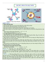 Chuyên đề phản ứng hạt nhân có lời giải và đáp án