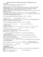 HUONG DAN ON TAP CHUONG II  DAI SO 11 năm 2012 2013 