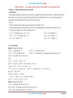 Chuyên Đề Các Bài Toán Về Sự Chia Hết Của Số Nguyên Bồi Dưỡng HSG Toán Lớp 8