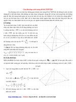 Tính khoảng cách trong hình học không gian bằng phương pháp thể tích  nguyễn tuấn anh   file word 