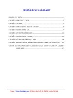 10 chủ đề về mũ và logarit (lý thuyết + ví dụ có lời giải)   thầy hùng 