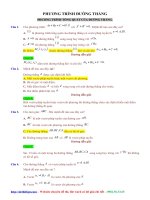 TỌA độ OXY   410 câu trắc nghiệm PHƯƠNG TRÌNH ĐƯỜNG THẲNG   có hướng dẫn giải   file word(1) 