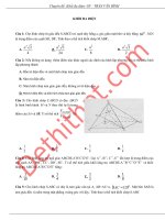 30 câu bài tập trắc nghiệm khối đa diện   file word có đáp án 
