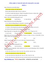 75 câu tổng hợp ôn thi lý thuyết hóa 2018 phần 3 