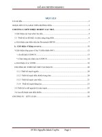 Đồ án thiết kế, chế tạo robot lau nhà