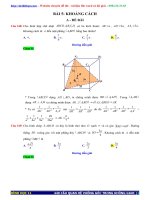120 câu trắc nghiệm KHOẢNG CÁCH    file word có hướng dẫn giải 