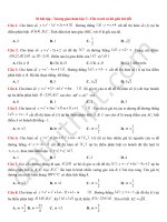 36 bài tập   tương giao hàm bậc 3   file word có lời giải chi tiết 
