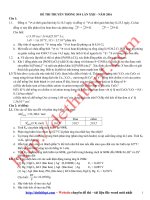 Đề thi olympic truyền thống 30 4 môn hóa học lớp 11 đề chính thức lớp 11 2016 