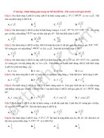 27 bài tập   hình không gian trong các đề thi (đề 01)   file word có lời giải chi tiết 