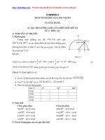 TÍCH vô HƯỚNG   TÍCH vô HƯỚNG của HAI VECTƠ và ỨNG DỤNG (lý thuyết + bài tập ứng dụng) file word 