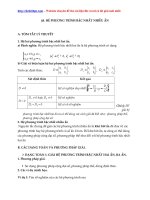 PHƯƠNG TRÌNH   hệ PHƯƠNG TRÌNH bậc NHẤT NHIỀU ẩn (lý thuyết + bài tập ứng dụng) file word 