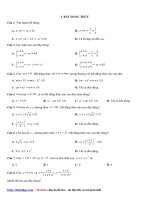 100 câu hỏi trắc nghiệm đại số 10 học kỳ 2   trần quang thuận 