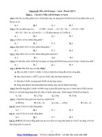 Bài tập ôn tập chương 6 dẫn xuất của ancol   phenol   file word có đáp án 