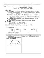 Giáo án giảng dạy chuẩn theo chương trình bộ GD đt   hình học 12 cơ bản   chương i    file word, doc 